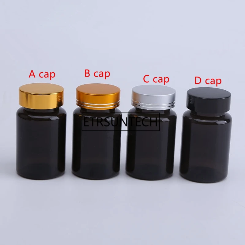 100ml Empty cosmetic Containers Pill Candy bath salt empty plastic packaging bottles F1667