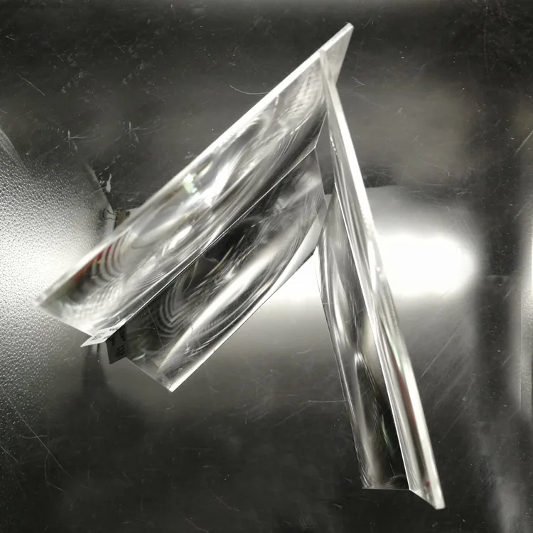 Lente Fresnel rettangolare per proiettore fai da te con ingrandimento FL 160 /170MM da 140 * 110 mm