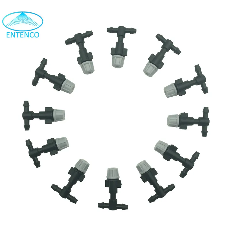 

L033 200pcs Misting Sprinklers Atomizing Micro Nozzle Watering Cooling Spray Sprinkler Irrigation Micro Drip Fittings