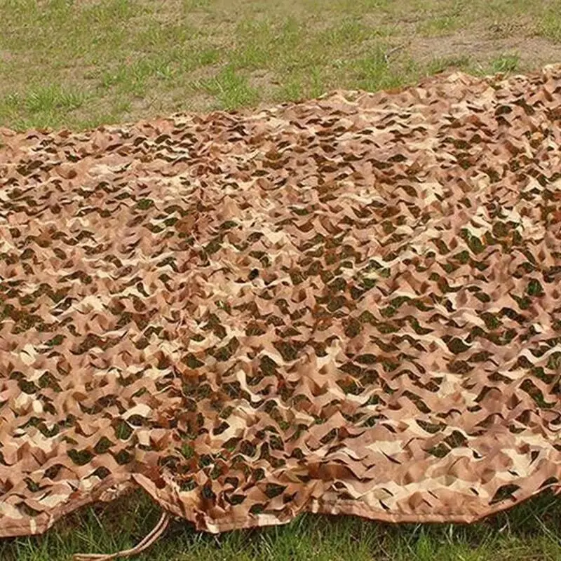 4x4m Military Camouflage Camo Net Outdoor camping tarp sun shelter awning tent Hiking military camouflage fishing net