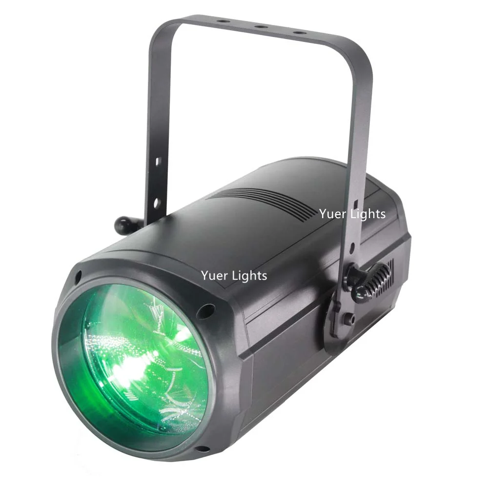 2Pcs COB LED Par High Power 200W LED Stage Lights DMX Par Light Plus Zoom caratteristica perfetta per Dj Party Projector Holiday Wedding