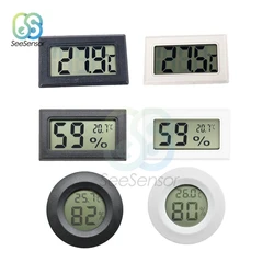 LCD Mini Digital Thermometer Hygrometer Temperature Sensor Humidity Meter for Freezer Refrigerator Fridge Thermometer Gauge