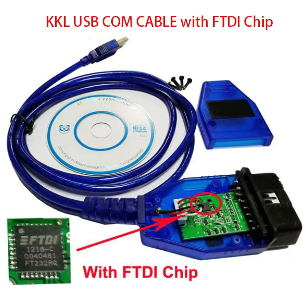 FTDI Chip VAG 409-1 Vag- Com vag 409 kkl OBD2 USB Cable OBD Scanner Scan Tool Interface For Audi /Seat /VW /Skoda KKL 409 CABLE