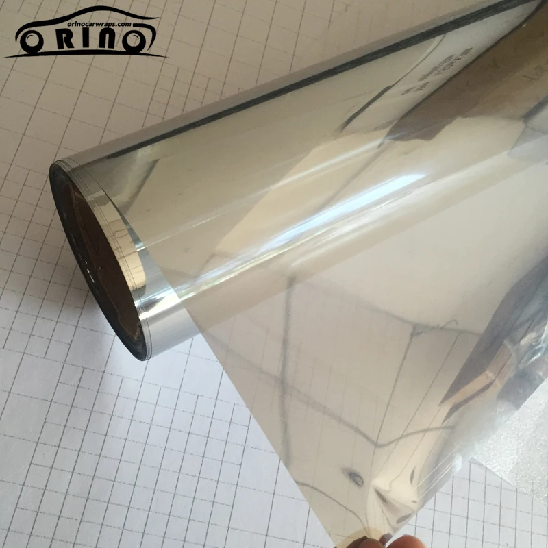 50cmx200/300/500cm Window Glass Film Foil One Way Mirror Silver Insulation Stickers Solar Reflective Bedroom Home Decoration