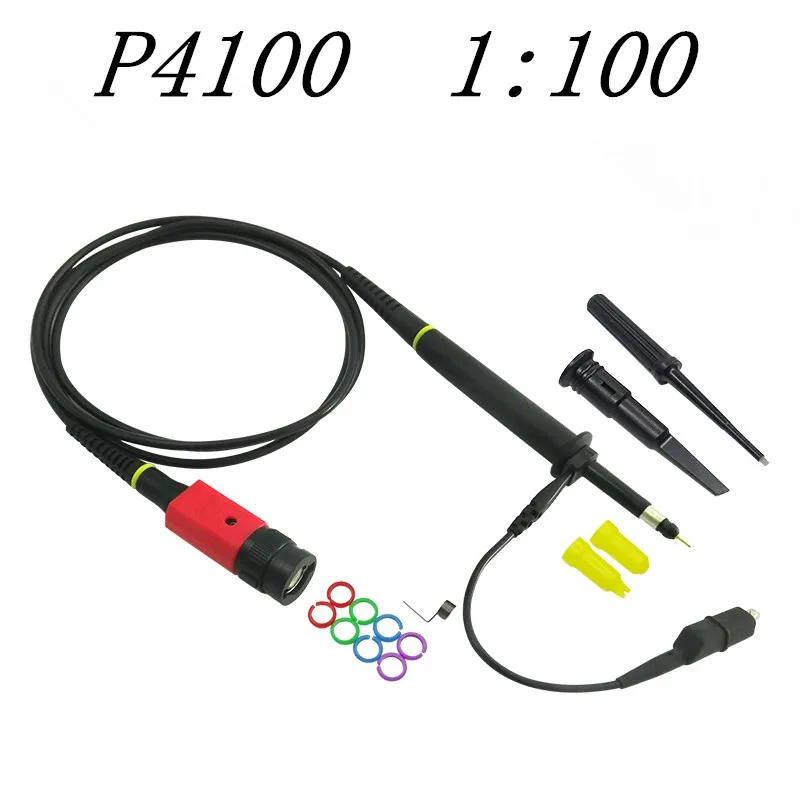 Free shiping 1pcs Oscilloscope owon liliput P4100  Oscilloscope Probe 100:1 High Voltage Withstand 2KV 100MHz for