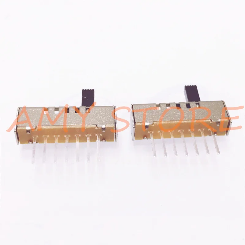 5pcs SS-15E01 Vertical (1P5T) 5 Positions Toggle Slide DIP Switch without Fixed Foot and 7 Pins SK-15E01 Horizontal