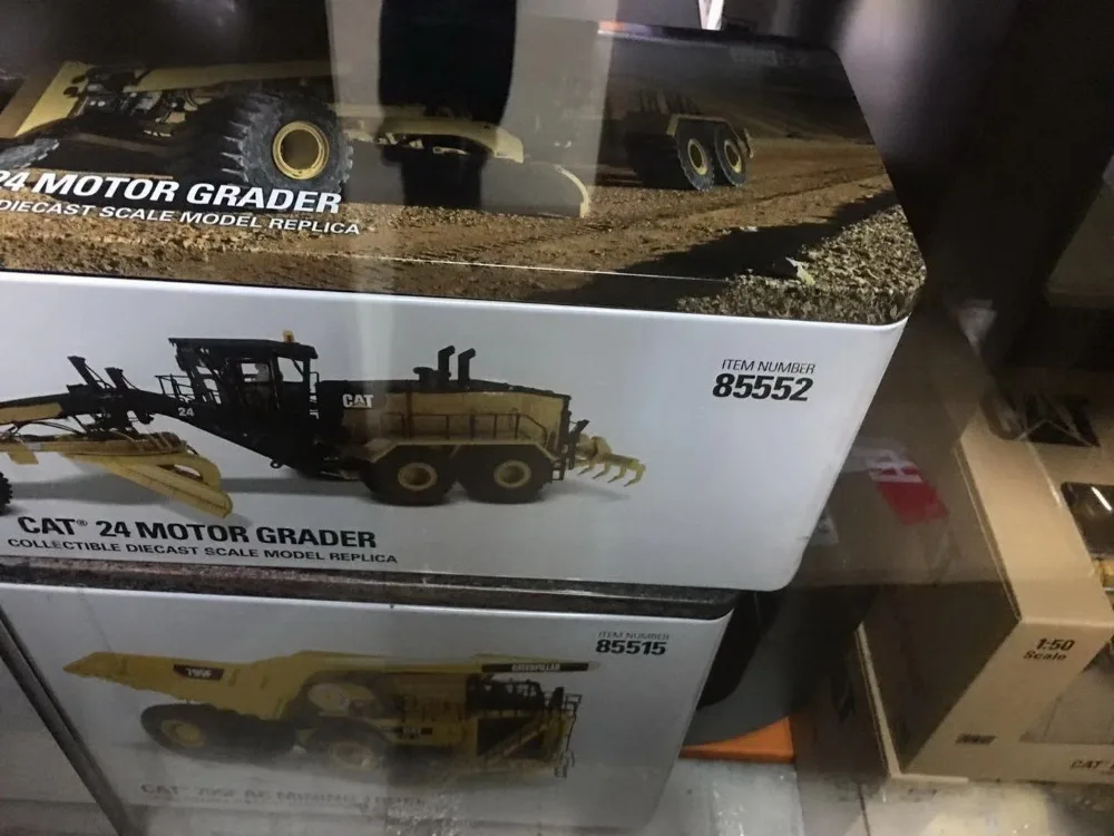 Diecast Masters 1/50 Caterpillar Cat 24 Grader Volgende Gen Model #85552