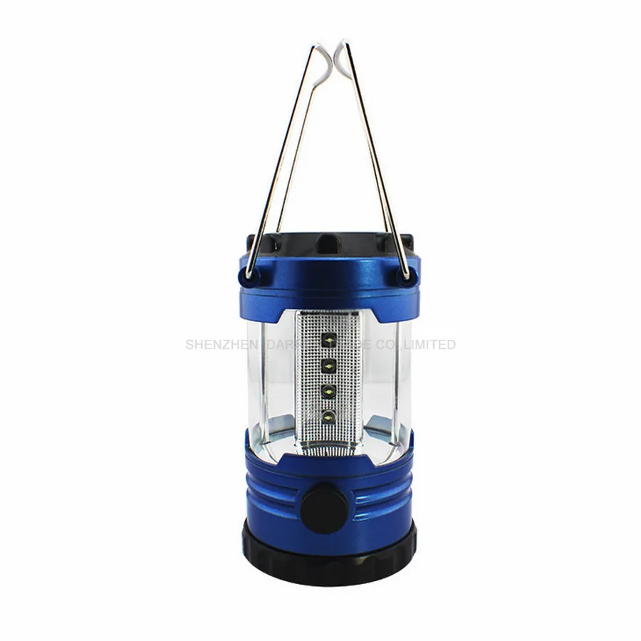 Lanterna de acampamento com luz de led bivolume e bússola, luz branca, 144, 12 leds, para caminhadas, barraca de pesca, luz azul hyy133