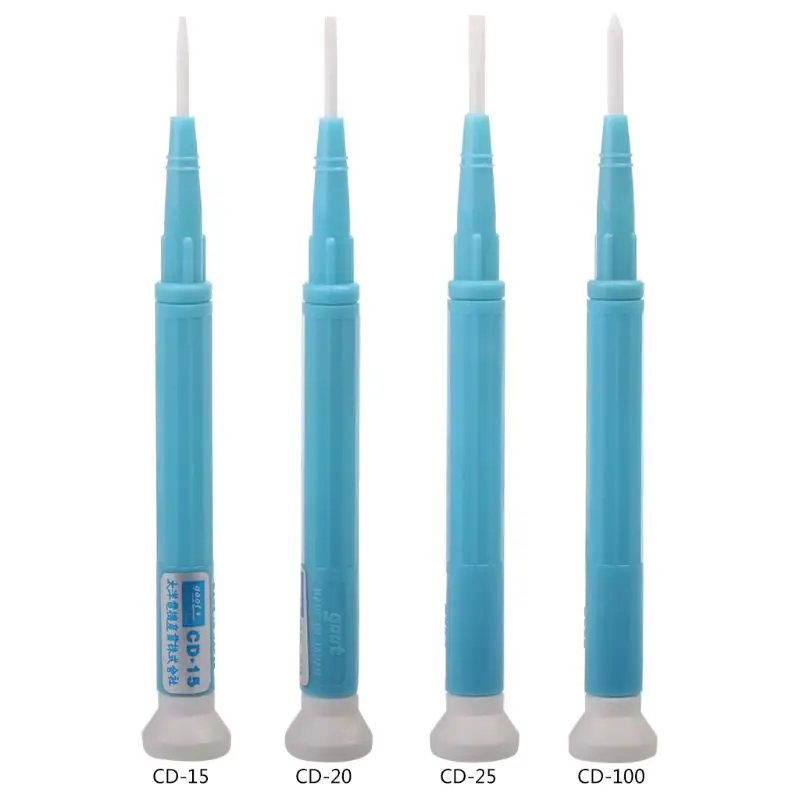 DIY Adjust Frequency Ceramic Screwdriver Anti-static Non-conductive Non-magnetic Slotted Screw Driver Repair Hand Tool