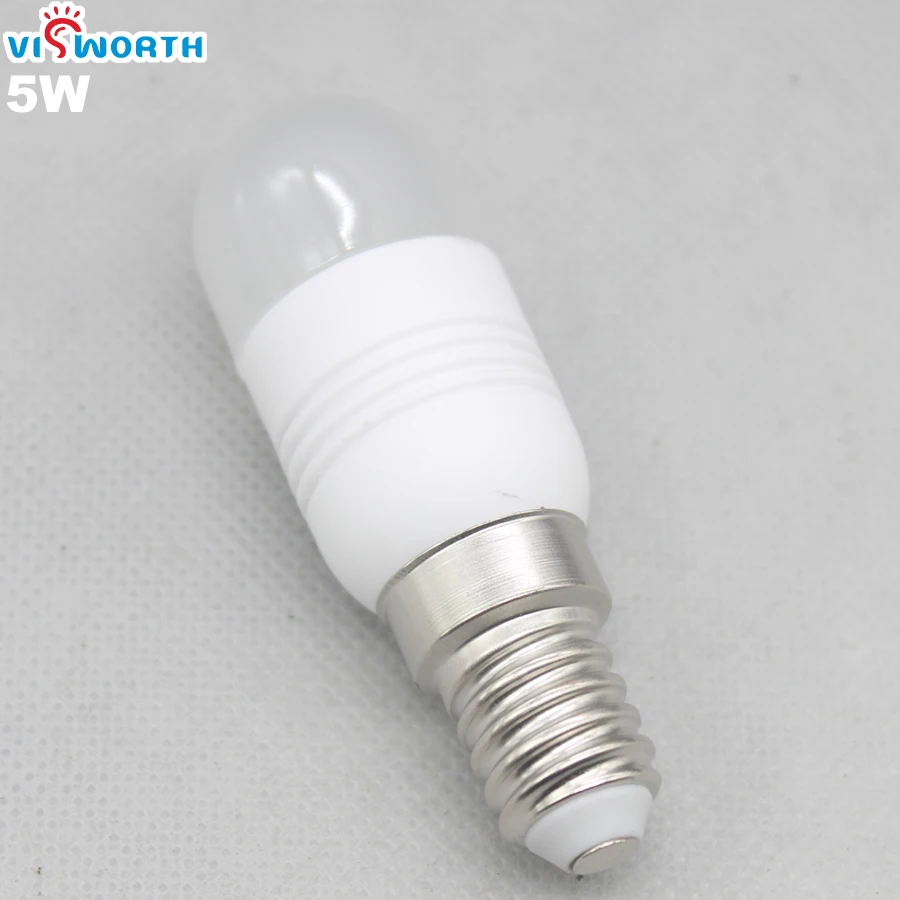 Minibombilla Led E14 con cuerpo de cerámica, foco blanco frío y cálido, 3W, 5W, 7W, CA 110V, 220V, 240V, SMD3014
