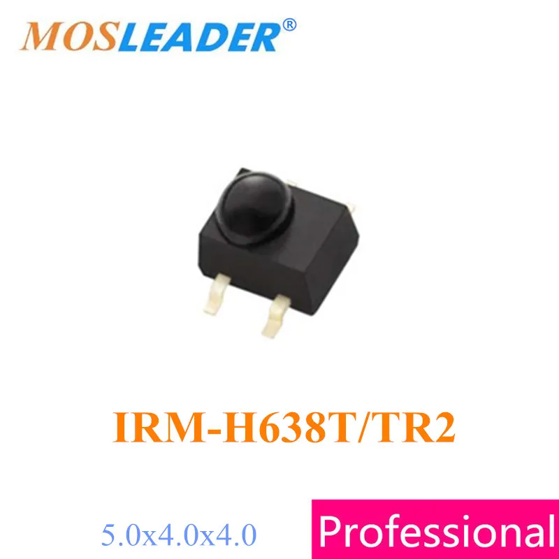 

Mosleader IRM-H638T/TR2 500PCS 1000PCS IRM-H638T 5.0x4.0x4.0 940nm 38KHz SMD Infrared Receiver Module High quality