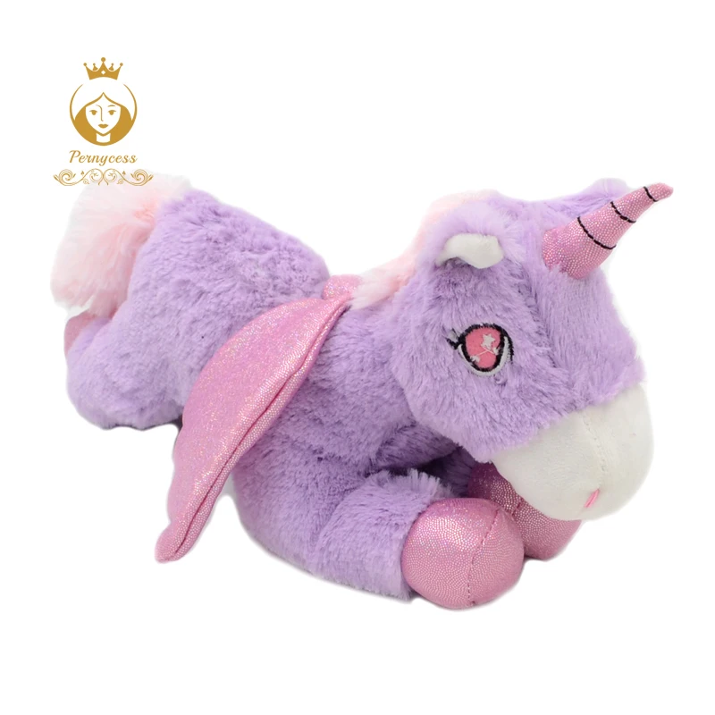 1PCS 30CM Simulation Plush Stuffed Animals,Angel Pony Doll, Cute Unicorn Plush Toys, Kids Toys, Home Decoration!