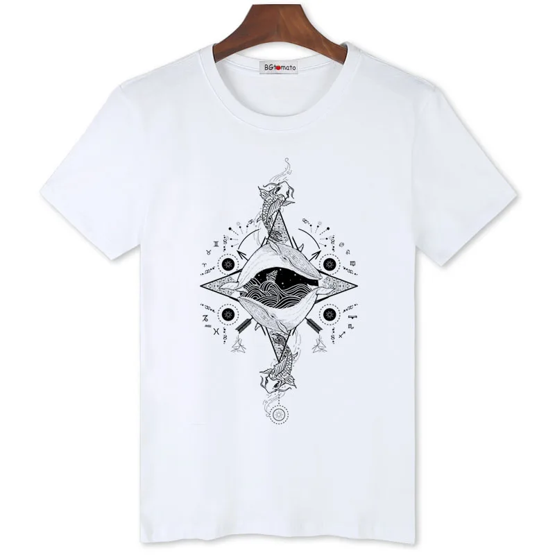 

Creative drawing tshirt men summer casual tops hip hop t-shirt good quality Brand new shirts for men