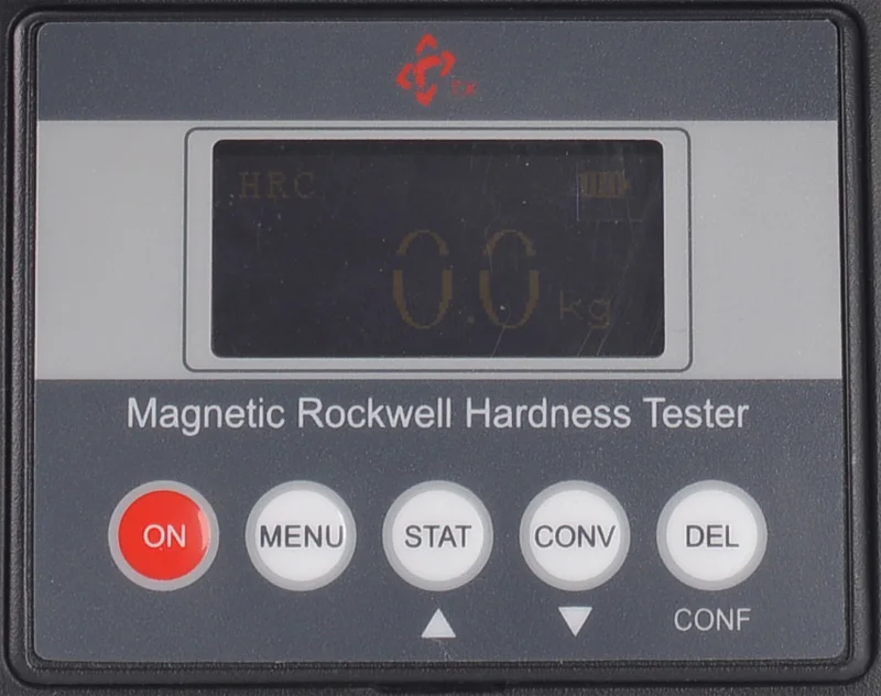 Misuratore di durezza Rockwell con magnete digitale Qualità ad alta affidabilità per grandi parti in acciaio in ferro pesante Marchio autentico TX PHR-200