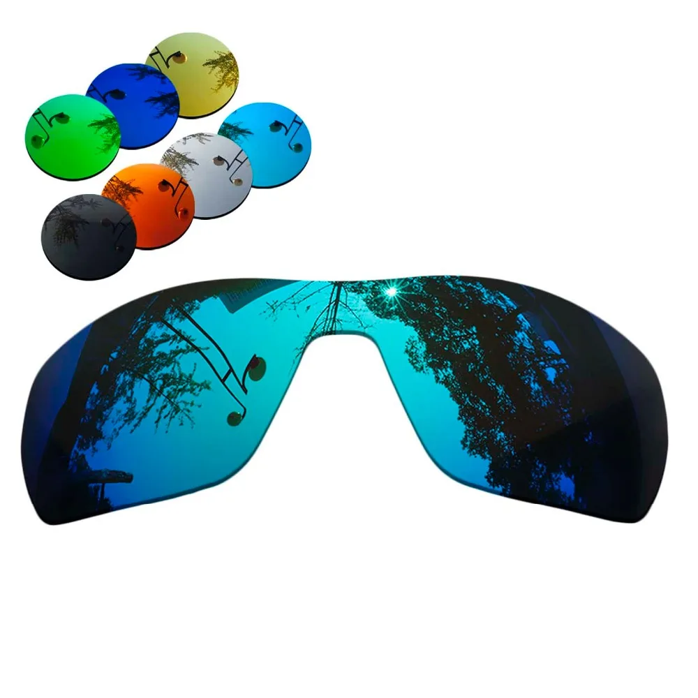 

100% Precisely Cut Polarized Replacement Lenses for Offshoot Sunglasses Blue Mirrored Coating Color- Choices