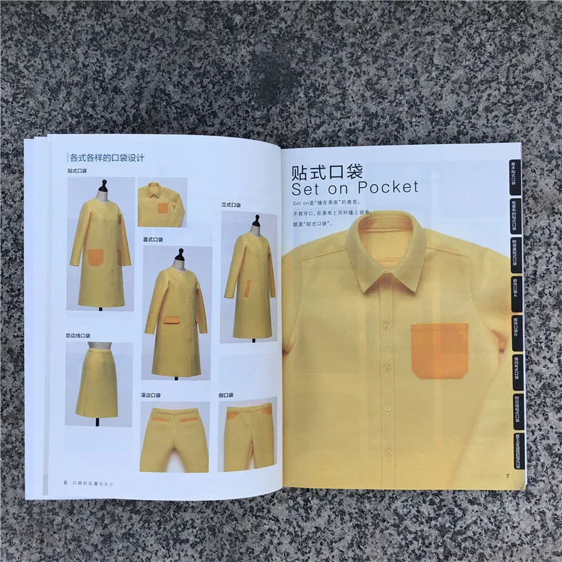 The Basis of Pocket Making Clothes Pocket Making Sewing Basic Tutorial Book Clothes Pocket Design Book