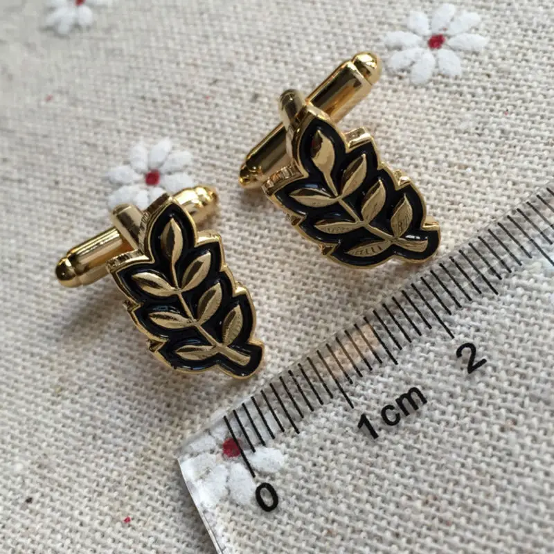 Sprig of Acacia Hiram Abiff Leaf Cufflinks Mason Sleeve Button Keystone Christ Cuff Links Past Master Compass Squared Checkered