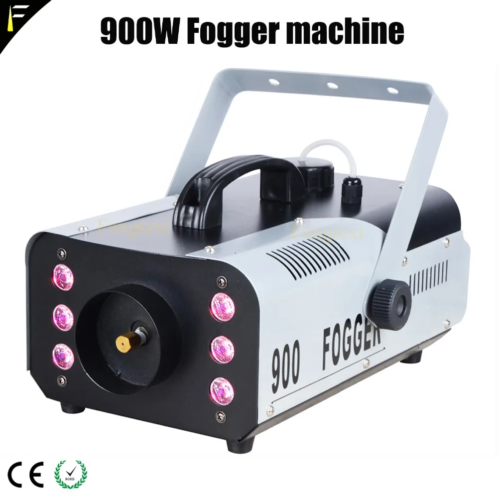 

LED 900w RGB 3in1 Color Mixing Fog Smoke Vapor Mist Machine Stage Property for Party Show Wedding Performance Music Small Club