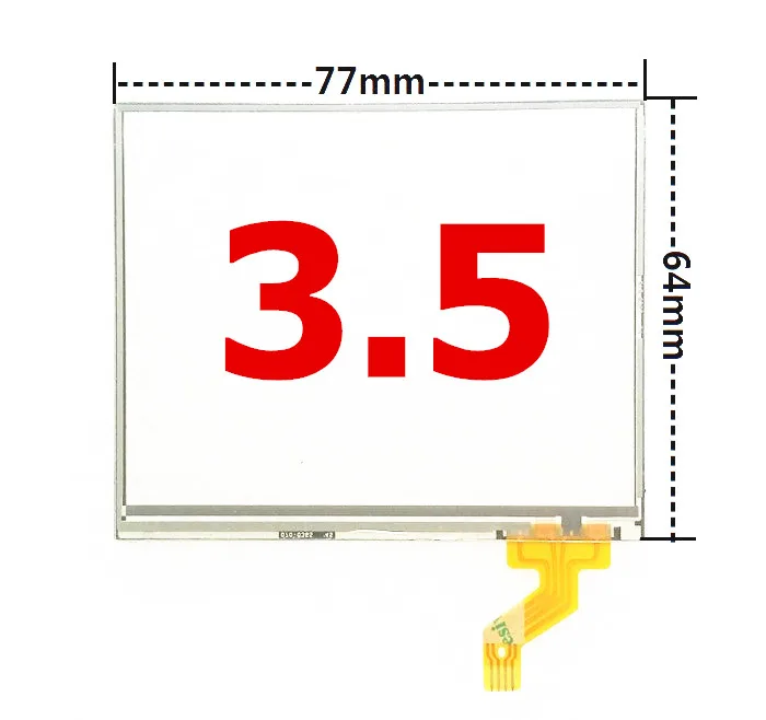 2pcs/lot 4.3 inch resistive type 4 wire touch panel new original learning machine touch screen POS touch screen