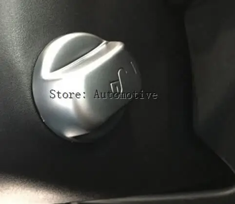 

Chrome Interior Accessory Steering Wheel Lock Cover Button Decoration Trim For Jaguar XE F-Pace f pace 2016,Car Styling