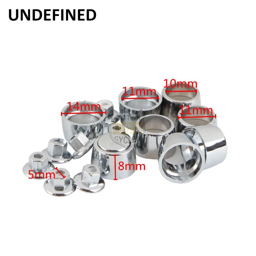 Motorcycle Engine Bolt Covers 1/4\