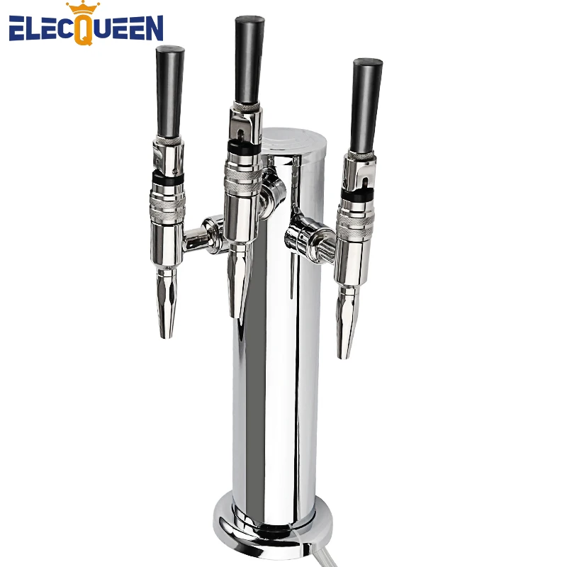 

Draft Beer Towers, 3-way beer tower,Good Quality Mirror Polished Draft Beer Column Stainless Steel Bar Beer Accessories 2019 New