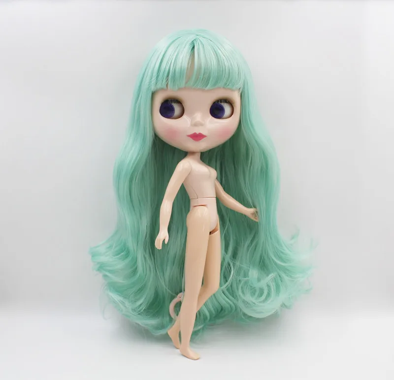 

Free Shipping big discount RBL-508 DIY Nude Blyth doll birthday gift for girl 4 colour big eyes with beautiful Hair cute toy