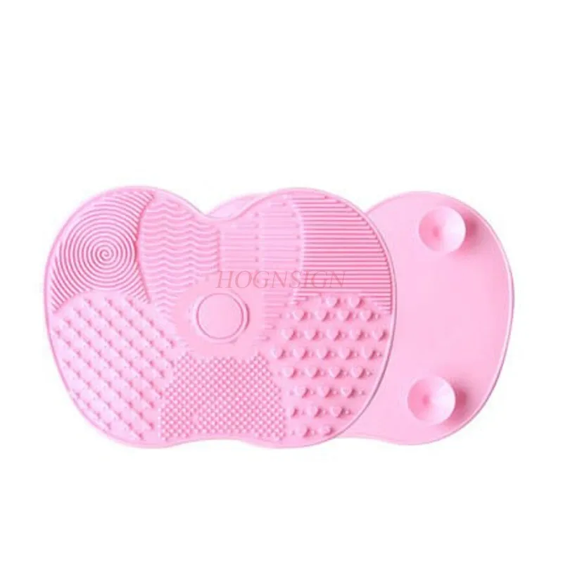 Tampon de nettoyage pour brosse de maquillage, tampon de nettoyage, épurateur Portable avec ventouse, outil de nettoyage, vente pratique