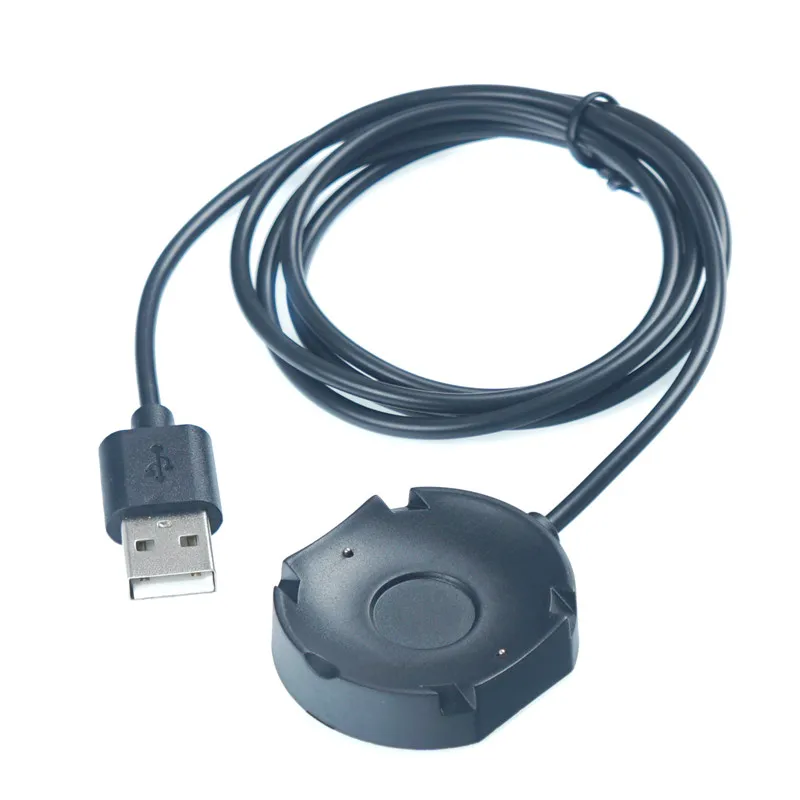 Cable de carga de datos USB de 1m, base para Nokia Withings Steel HR, adaptador de cargador para reloj inteligente