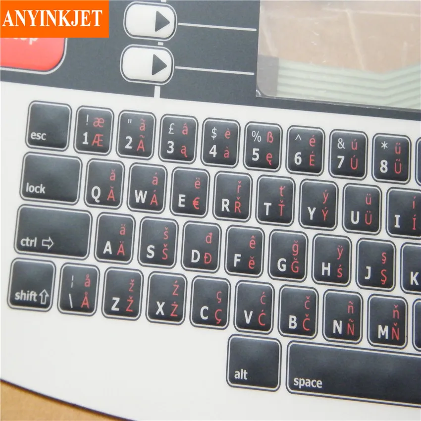 for Linx 7300 printer keypad dispaly  keyboard membrane