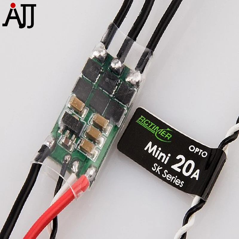 

Контроллеры скорости Rctimer Mini 20A ESC OPTO SimonK