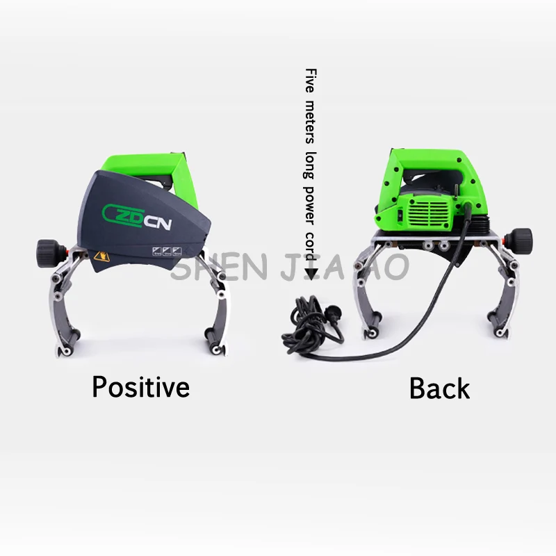 220V 1000W Portable Electric Iron Stainless Steel Pipe Cutting Machine ZD220 Cutting Equipment Cutter Tube Machine 1PC