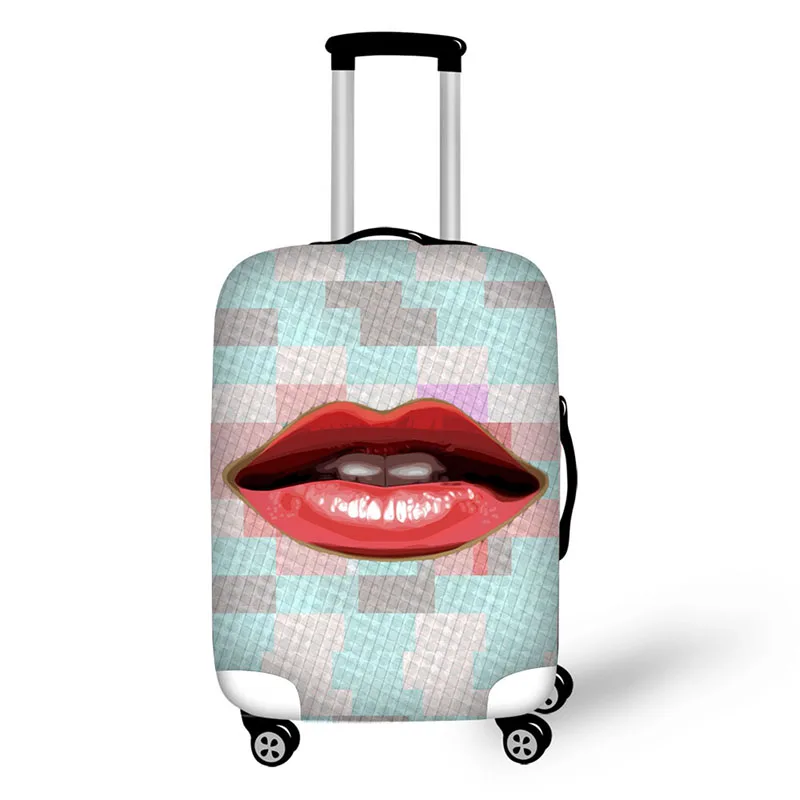 sex-lips-cover-for-suitcase-dustproof-solid-color-travel-luggage-cover-waterproof-luggage-protective-dust-cover