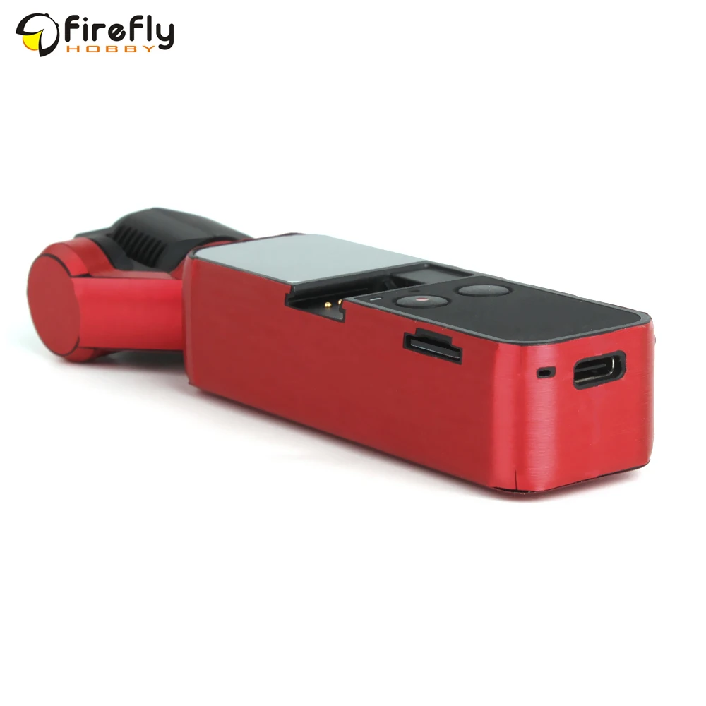 Sunnylife ป้องกันฟิล์มสีโลหะสติกเกอร์ Decals PURE สีผิวสำหรับ DJI OSMO กระเป๋ามือถือกล้อง Gimbal Black Wrap