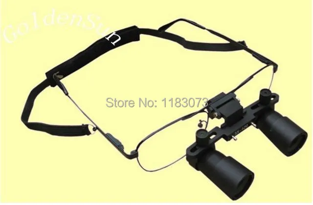 3X420mm Binocular Loupes Dental Magnifiner Medical Surgical Microsurgery Magnifying Glasses For Dentist Dentistry With Box