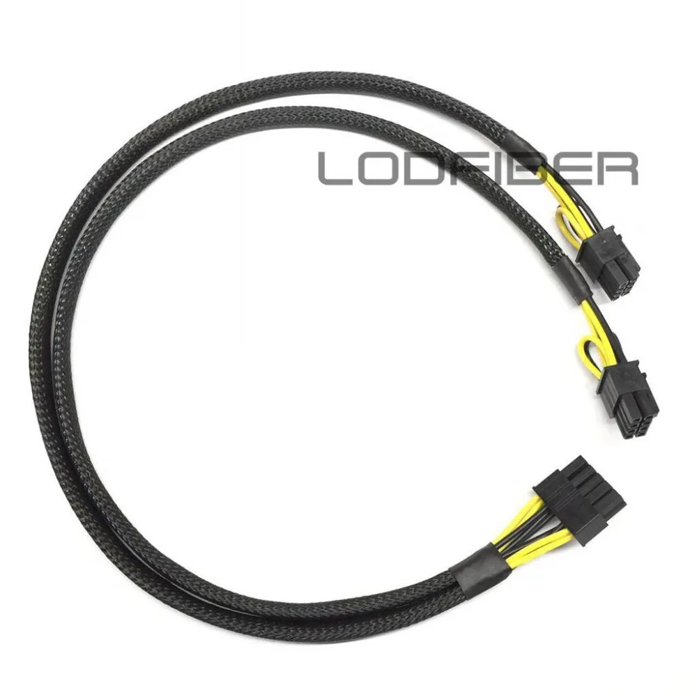 LODFIBER-كابل محول طاقة 10-pin إلى 8-pin ، لـ HPE DL380 G9 و GPU 50 سنتيمتر