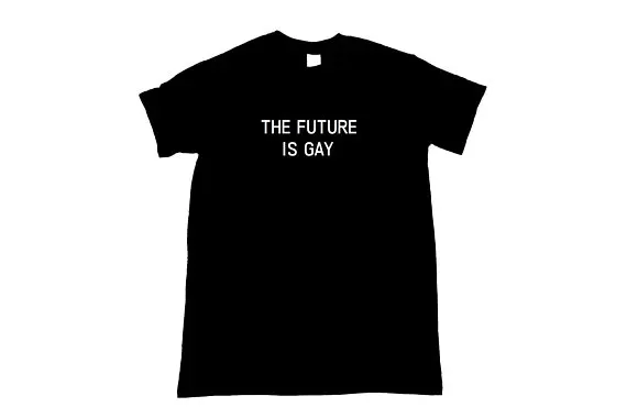 

Skuggnas The Future Is Gay Unisex Tee Shirt Funny Gay T shirt Short Sleeve Fashion Casual Summer Tops High quality Drop ship