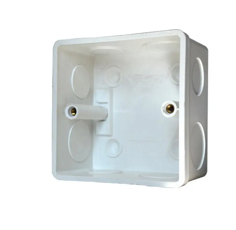 86*86mm switch Wall Mounting Box for Wall Switch and Plastic Enclosure Socket Back Box Outlet 86mm case Cassette Universal