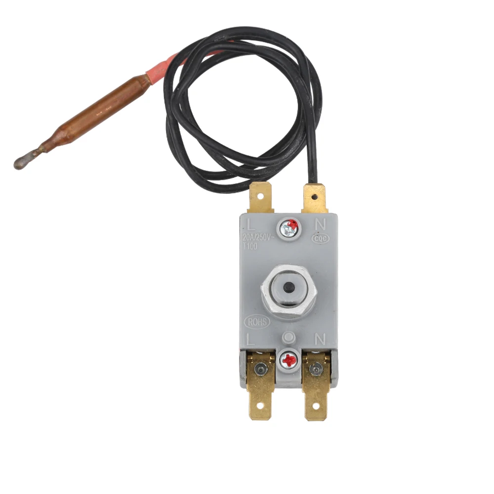 Isuotuo 93 Celsius Temperature Limiter, 4-foot Thermostat WQS93-12T for Water Heater