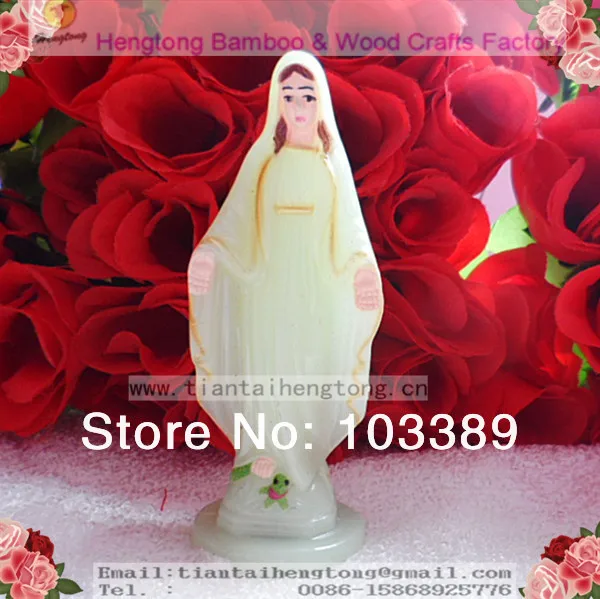 

free shipping (40pieces per lot) cheap plastic religious holy mary statue, saint statue, catholic statue,virgin mary statue