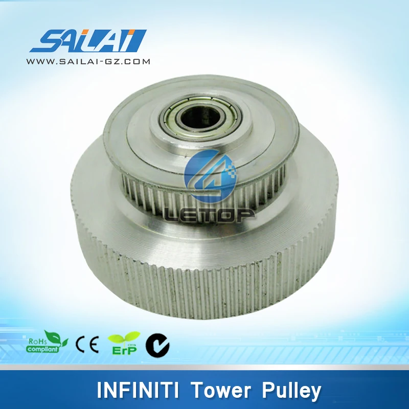 High quality!!!Infiniti outdoor printer tower shape driven pulley