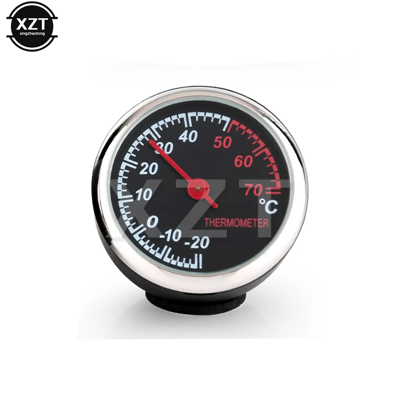 Clock In Car Accessories Mini Car Automobile Digital Clock Auto Watch Automotive Thermometer Hygrometer Decoration Ornament