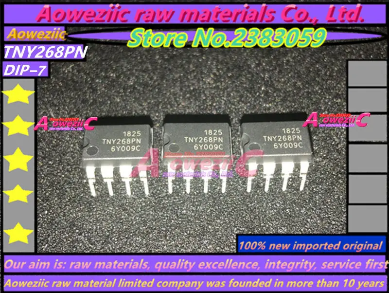 Aoweziic 2021 + 100 ٪ جديد المستوردة الأصلي TNY263PN TNY264PN TNY265PN TNY266PN TNY267PN TNY268PN DIP-7 الطاقة IC