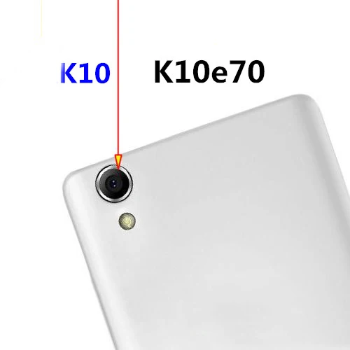 

New Ymitn Housing Back Camera glass Lens Cover with Adhesive replacement For Lenovo K10 K10e70 ,Free Shipping