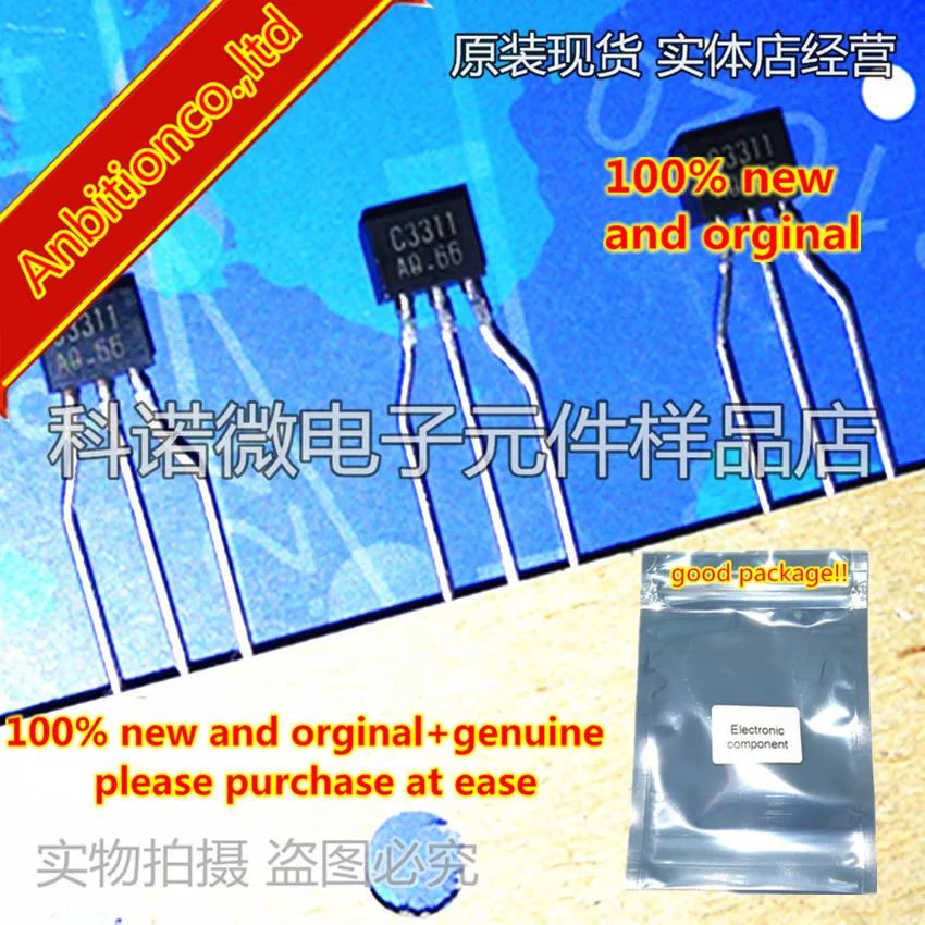 10 Pcs 100% Baru dan Asli 2SC3311A-R/Q C3311 To-92 Di Saham