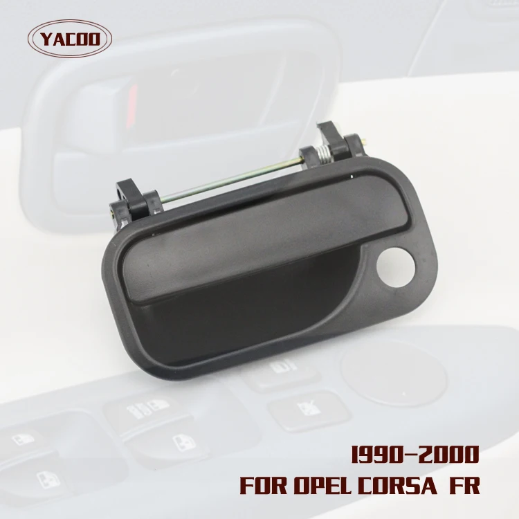 1PCS FRONT RIGHT EXTERIOR  DOOR HANDLE FOR OPEL CORSA  OEM:90546388FR