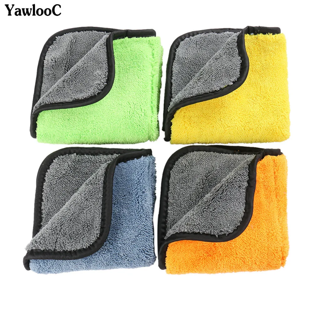 

30*30 см автомойки микрофибра Полотенца чистки автомобиля сушка ткань с каймой, для ухода за автомобилем ткань с подробным описанием Автомойка Полотенца