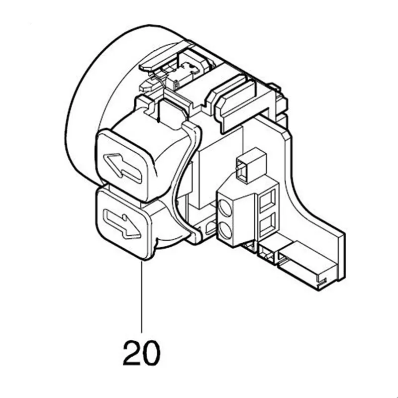 Genuine Switch For Makita 638605-2 DF010D DF012D DF010DSE