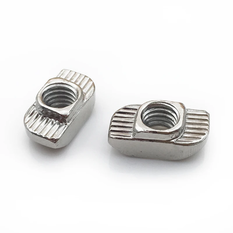 Tuerca deslizante con cabeza de martillo, Conector de sujeción, M3, M4, M5, M6, M8, para EU 2020, 3030, 4040, 4545, perfil de aluminio