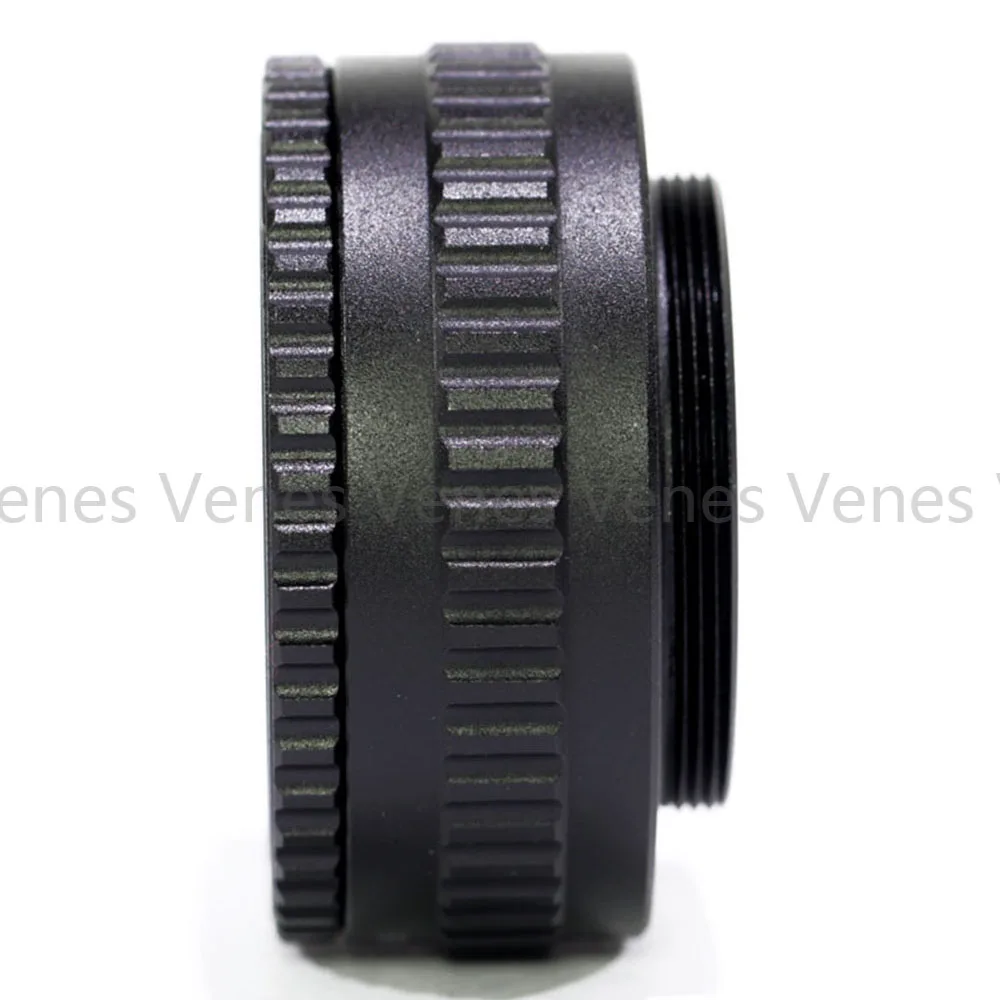 Venes 25-55mm Macro Tube Adapter M42 to M42 Mount Lens Adjustable Focusing Helicoid - 25mm to 55mm